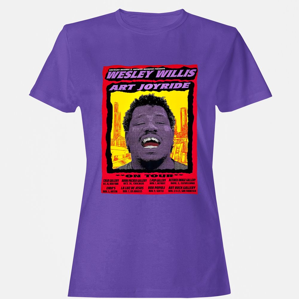WESLEY WILLIS - ART JOYRIDE - Purple - 12