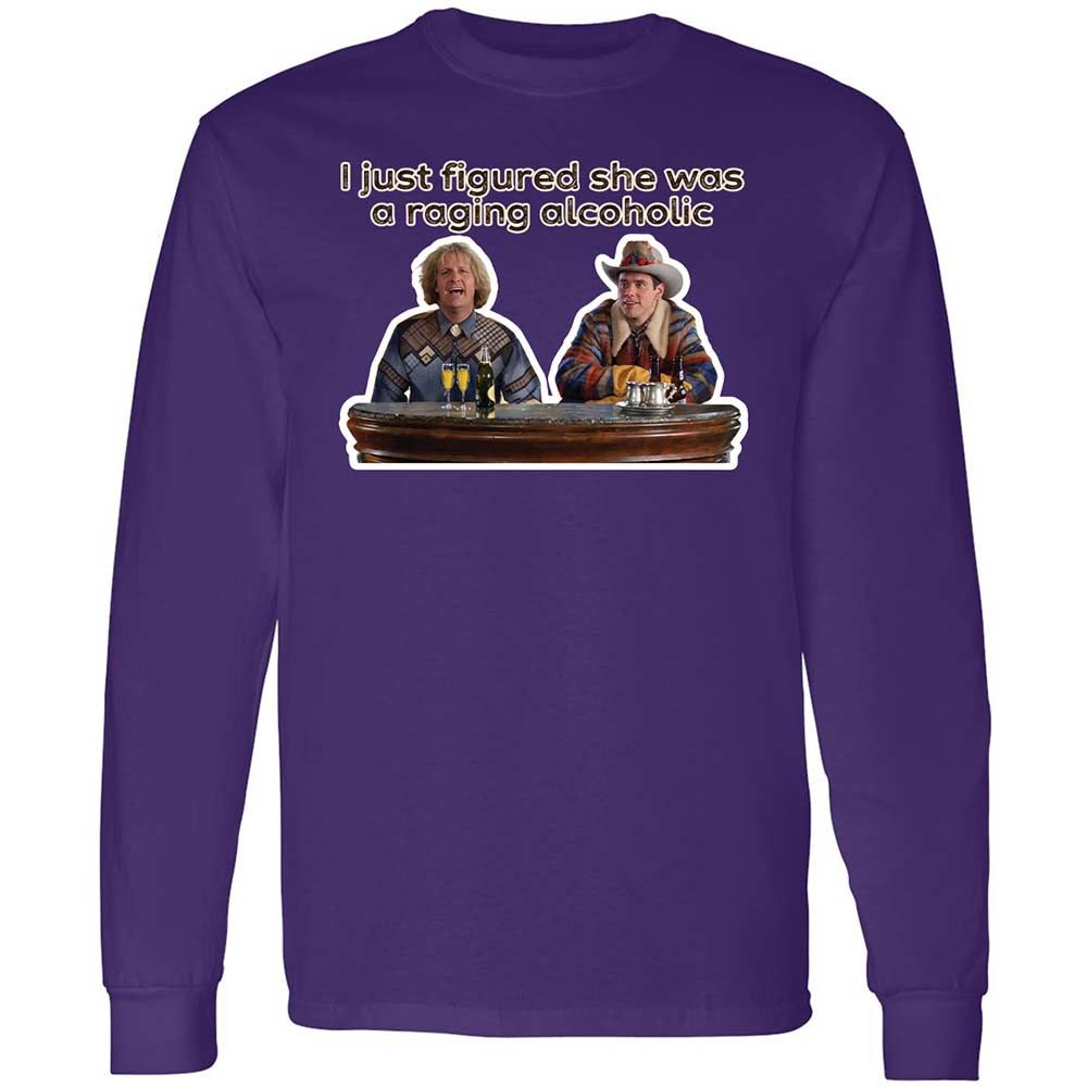 Long Sleeve T-Shirt - 5WN8ELDR - Purple - 12