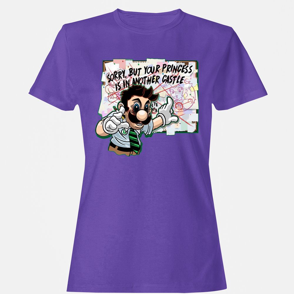 Women's T-Shirt - TTE6K8A9 - Purple - 12