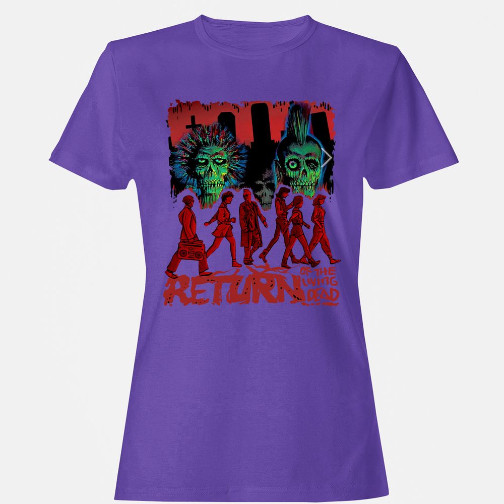 Women's T-Shirt - 4DPEBQVB - Purple - 12