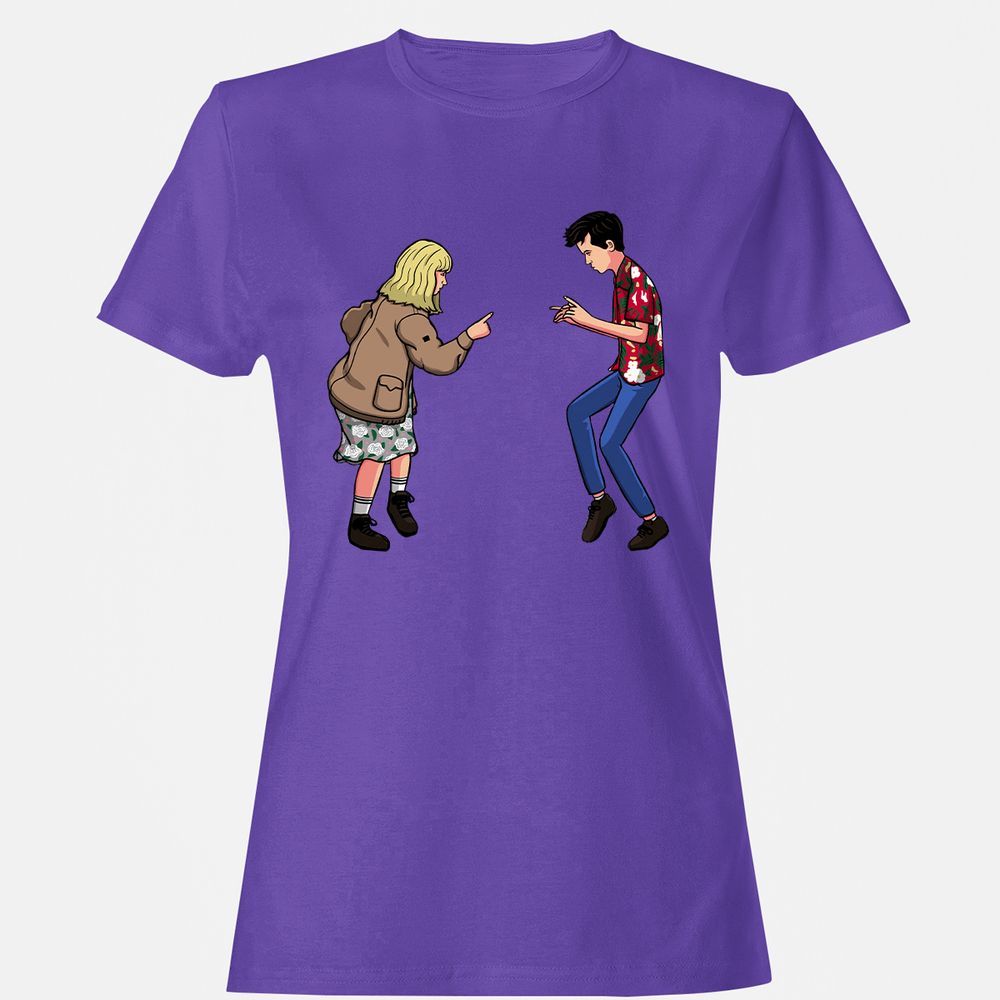 Women's T-Shirt - V34V9ZJ6 - Purple - 12