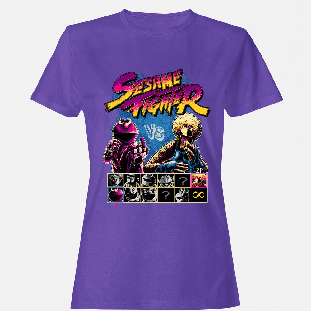 Women's T-Shirt - B4GA6F8C - Purple - 12