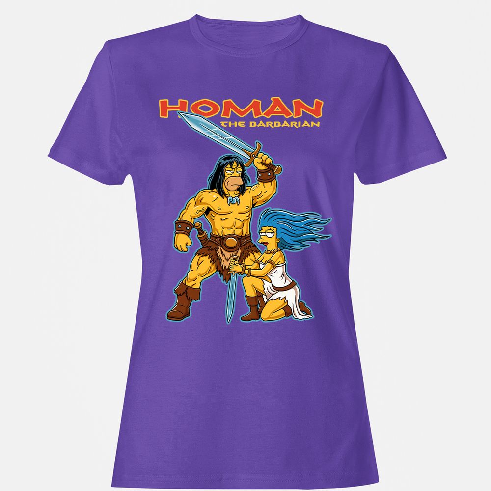 Women's T-Shirt - USP8GNZ5 - Purple - 12