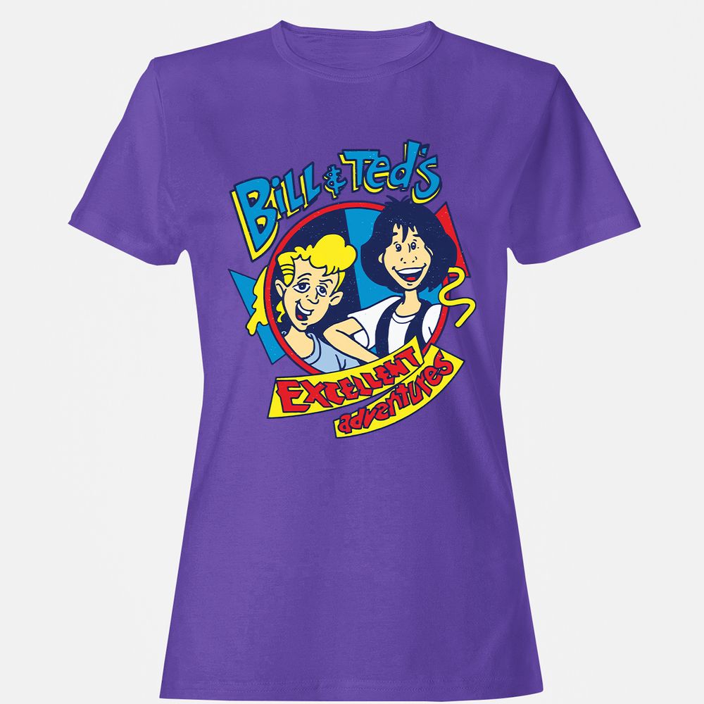 Women's T-Shirt - 7MDVJAQ5 - Purple - 12
