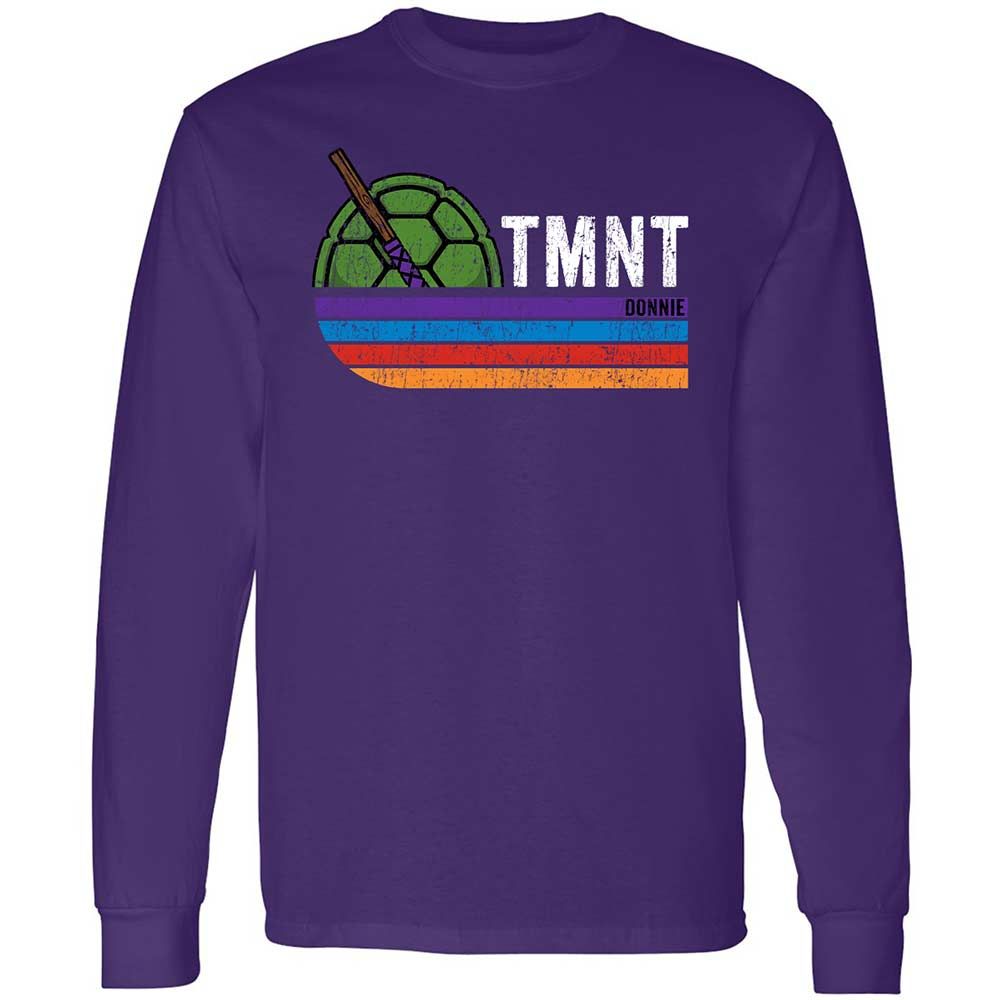 Long Sleeve T-Shirt - TQQE6KWU - Purple - 12