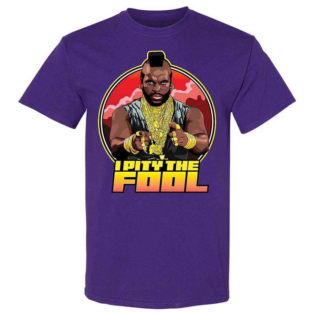 I Pity the Fool - Purple - 12