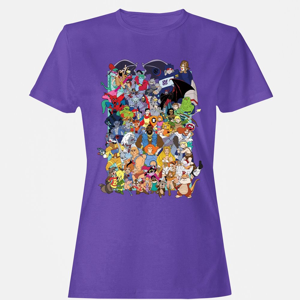 Women's T-Shirt - JRH7ME3J - Purple - 12