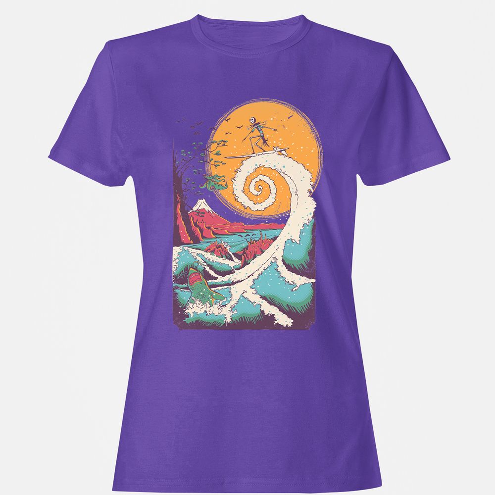 Women's T-Shirt - YM6XKWCG - Purple - 12