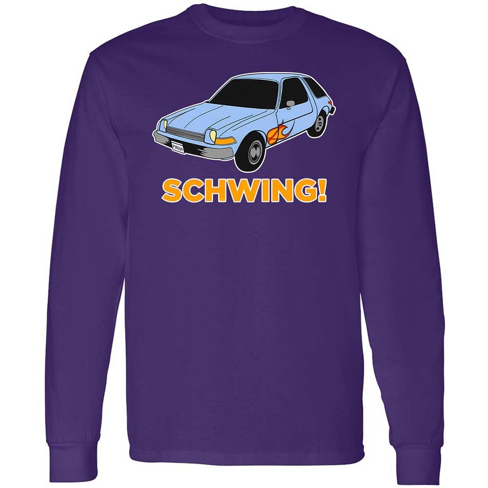 Long Sleeve T-Shirt - AXB6HM7N - Purple - 12