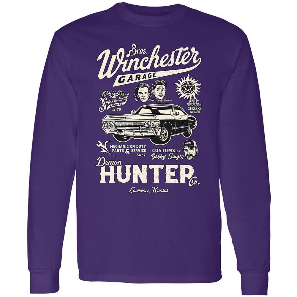 Long Sleeve T-Shirt - KMKAY9SL - Purple - 12