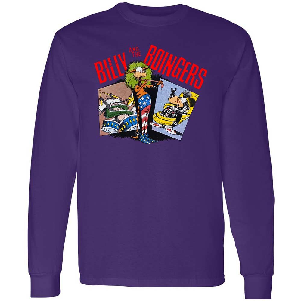 Long Sleeve T-Shirt - BY9T3K3G - Purple - 12