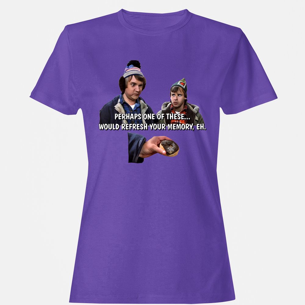 Women's T-Shirt - LUGV7FGD - Purple - 12