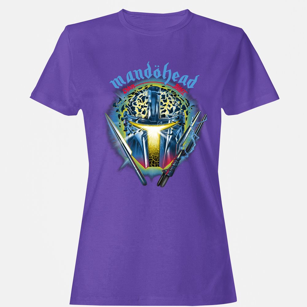 Women's T-Shirt - 62X9DV4K - Purple - 12