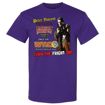 Peter Vincent Fright horror night cult - Purple - 12