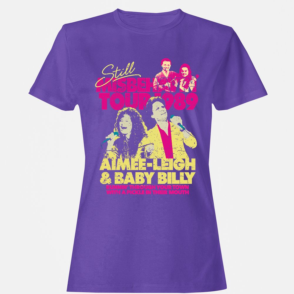 Women's T-Shirt - 5JUTXZDU - Purple - 12