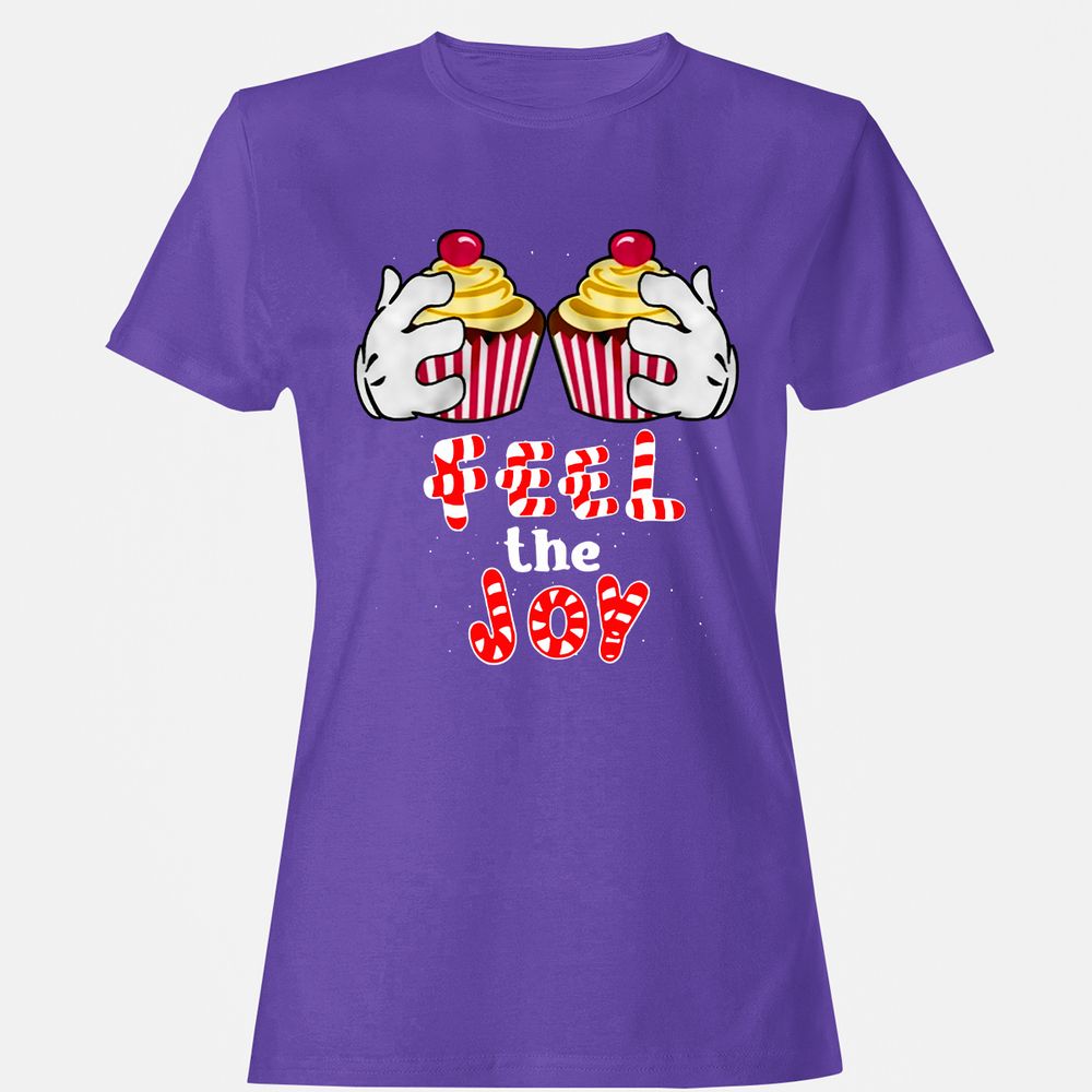 Women's T-Shirt - SAQ1WB3V - Purple - 12