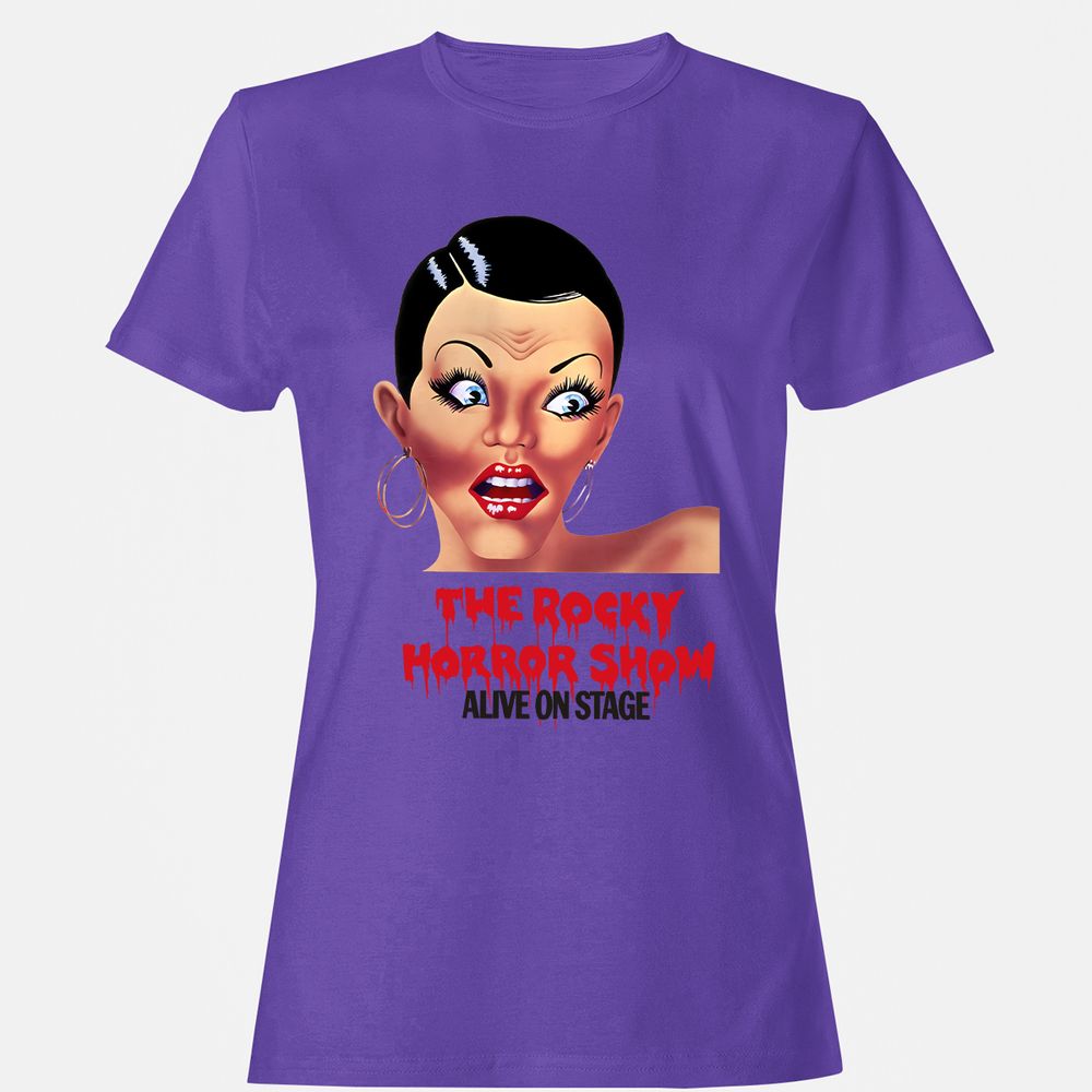 Women's T-Shirt - 8KUC3YBG - Purple - 12