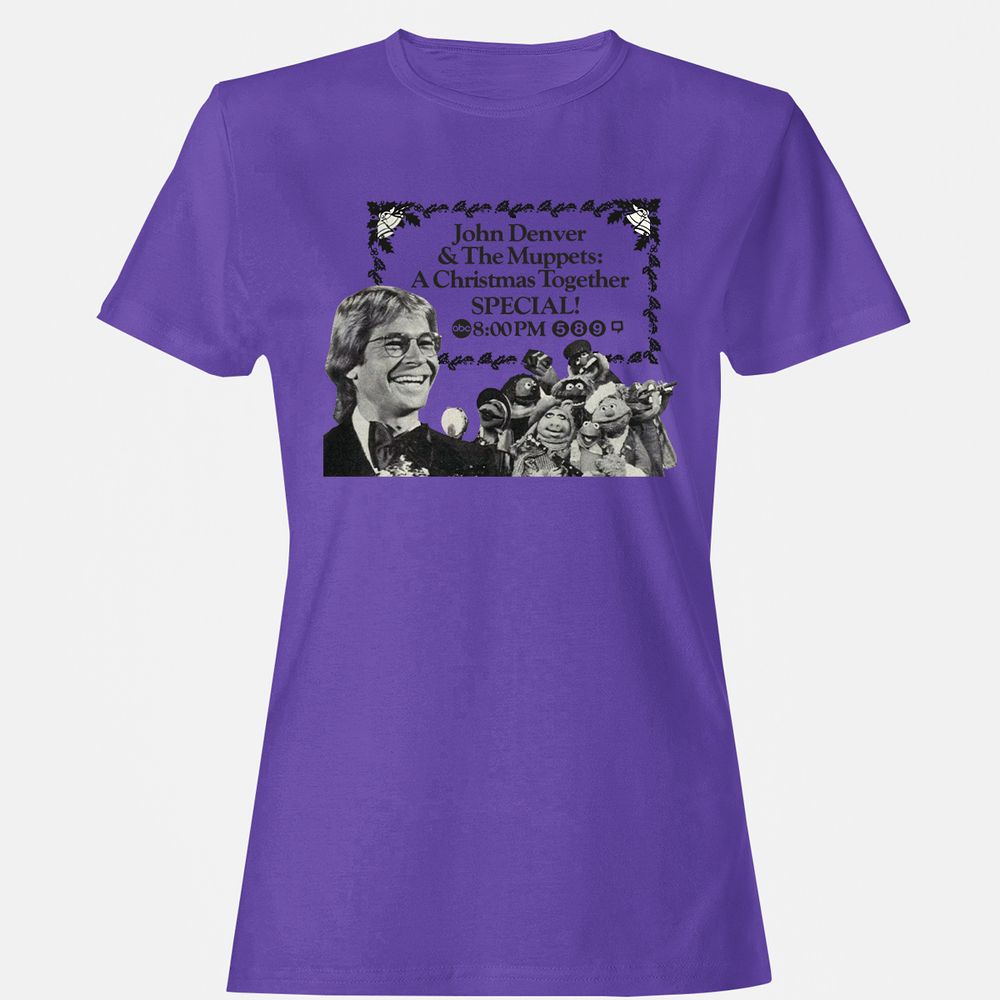 John Denver and Muppet - Purple - 12