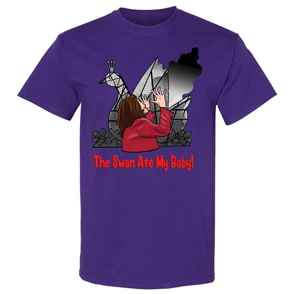 The Swan Ate My Baby - Purple - 12