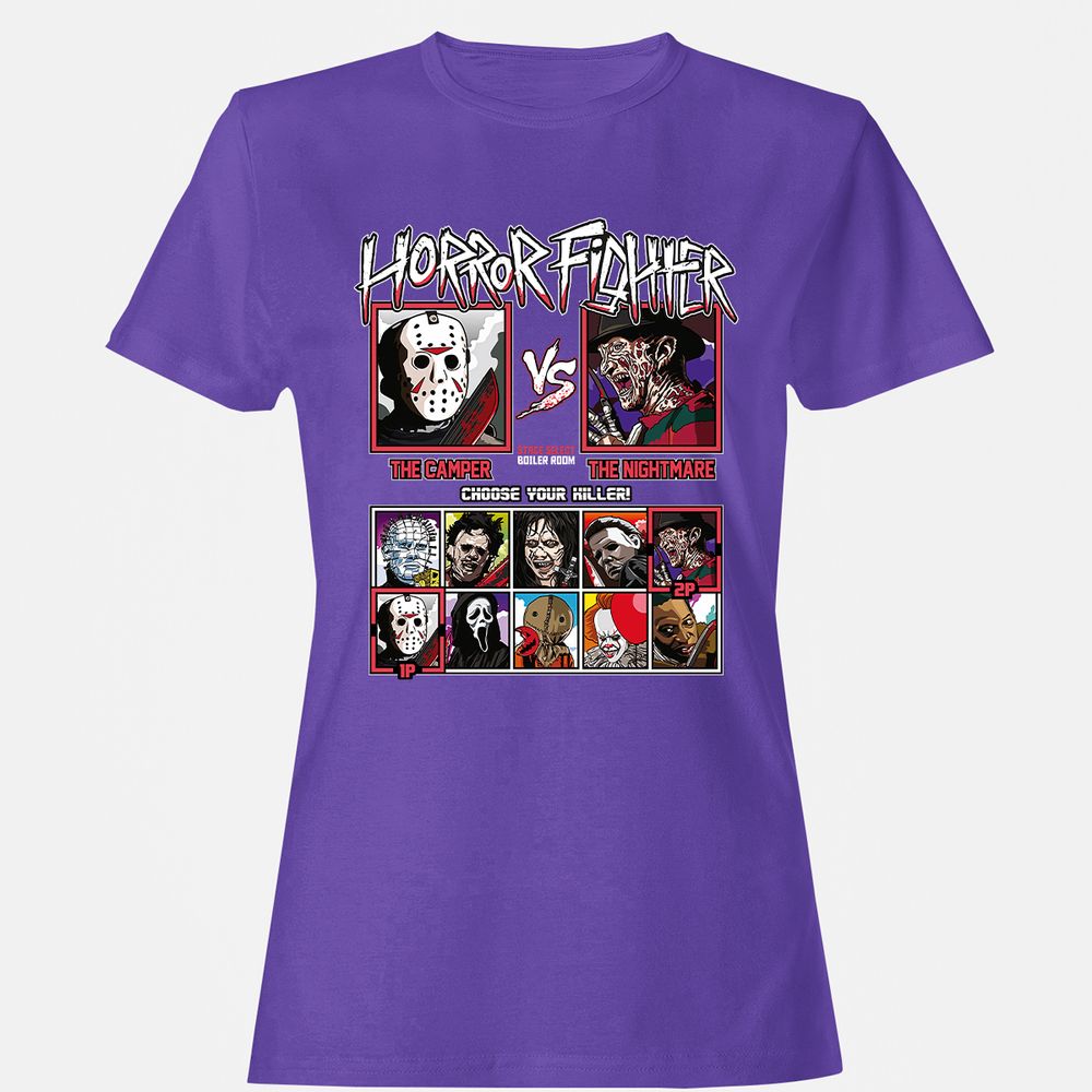 Women's T-Shirt - NJCPDTVJ - Purple - 12