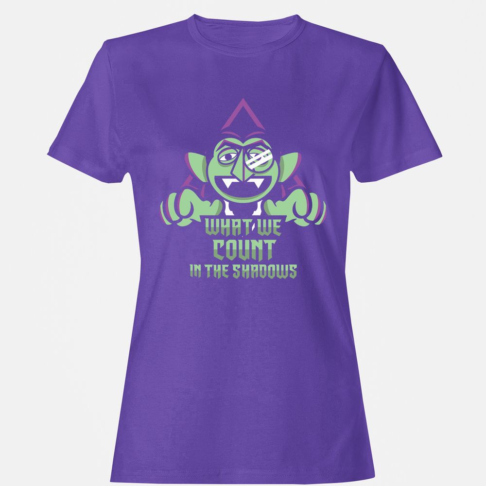 Women's T-Shirt - 11L7R1VQ - Purple - 12