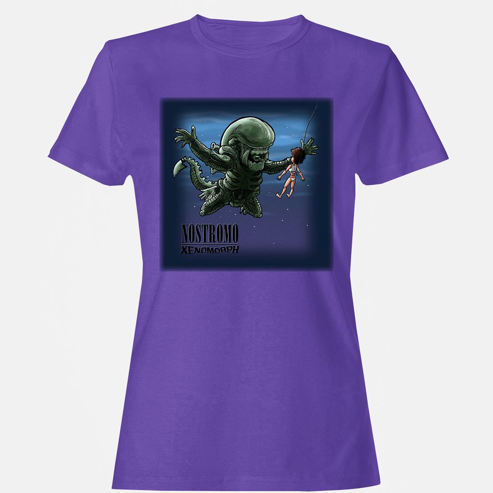 Women's T-Shirt - X5DE47N7 - Purple - 12