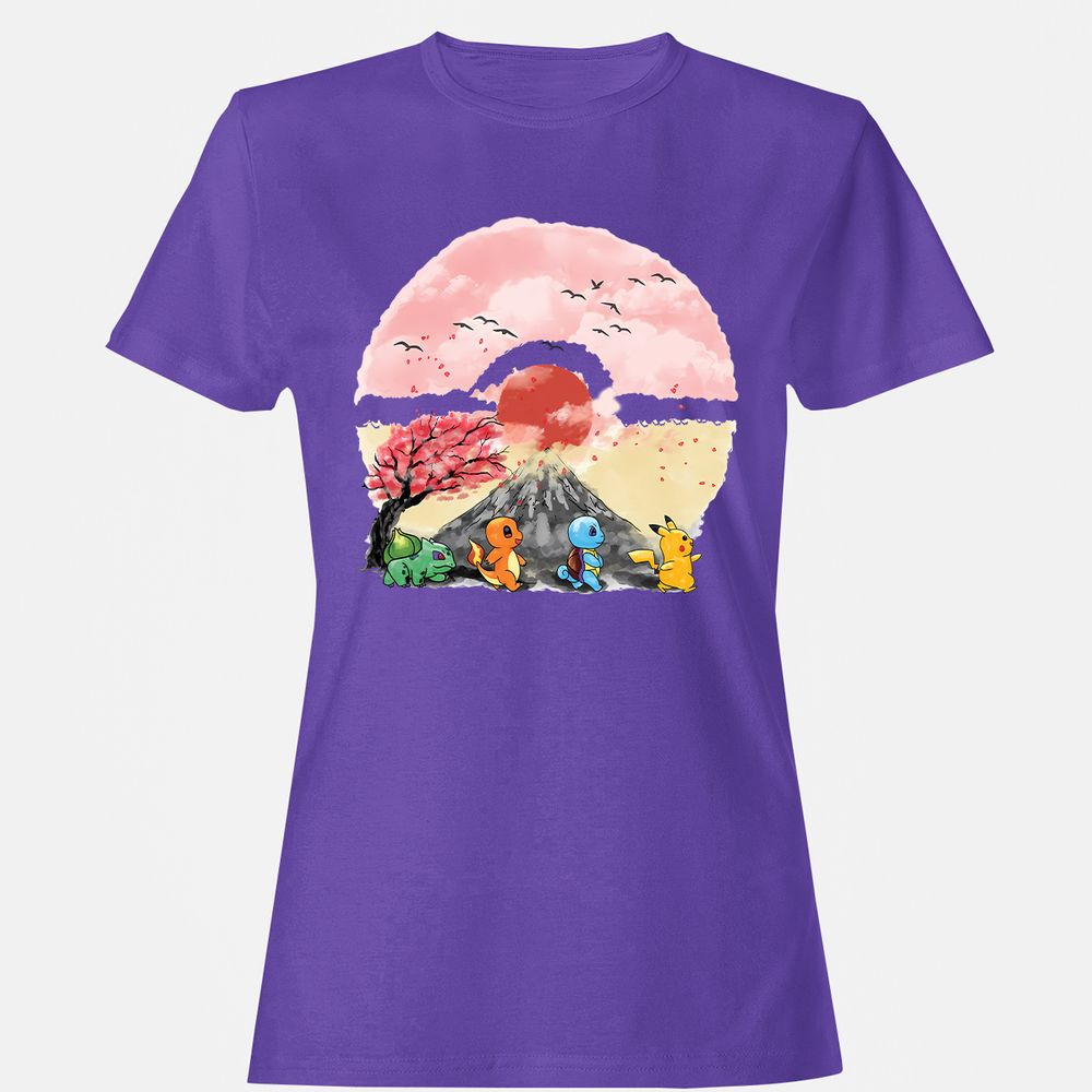 Women's T-Shirt - EFUJAZLG - Purple - 12