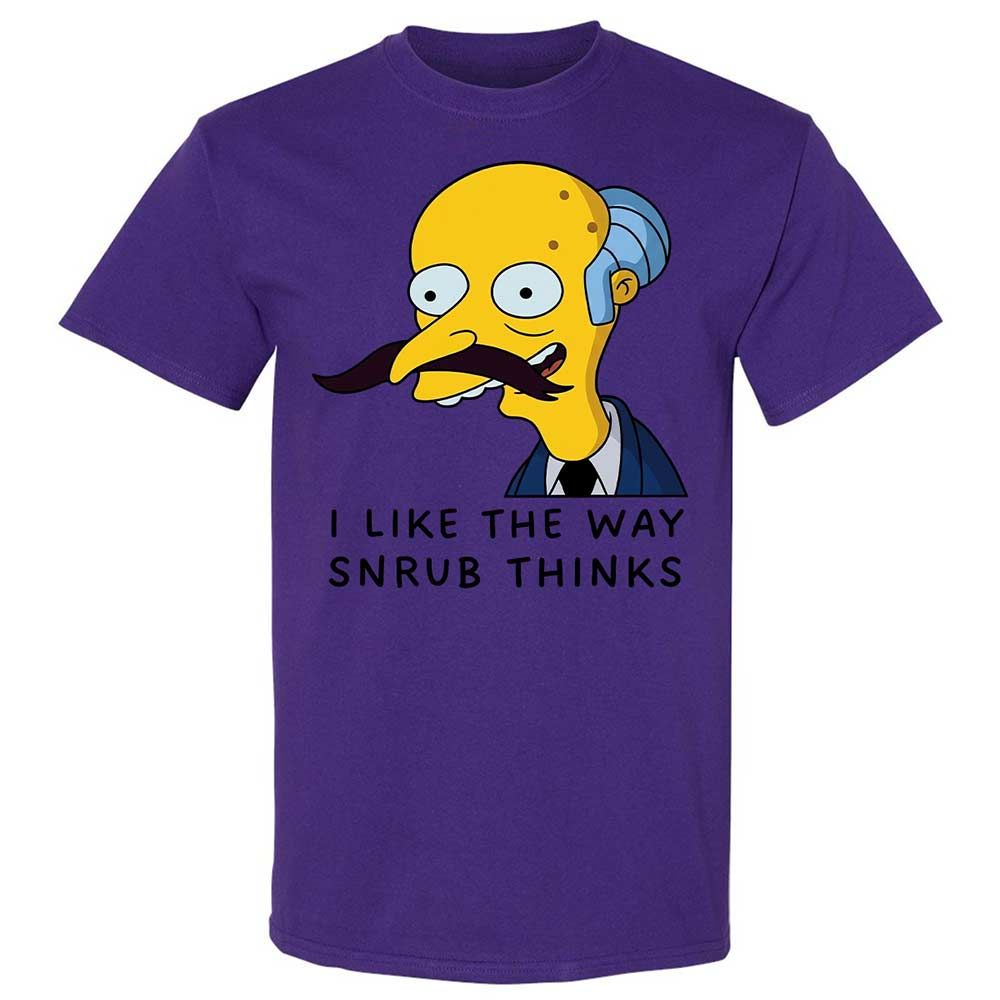 I Like the Way Snrub Thinks - Purple - 12