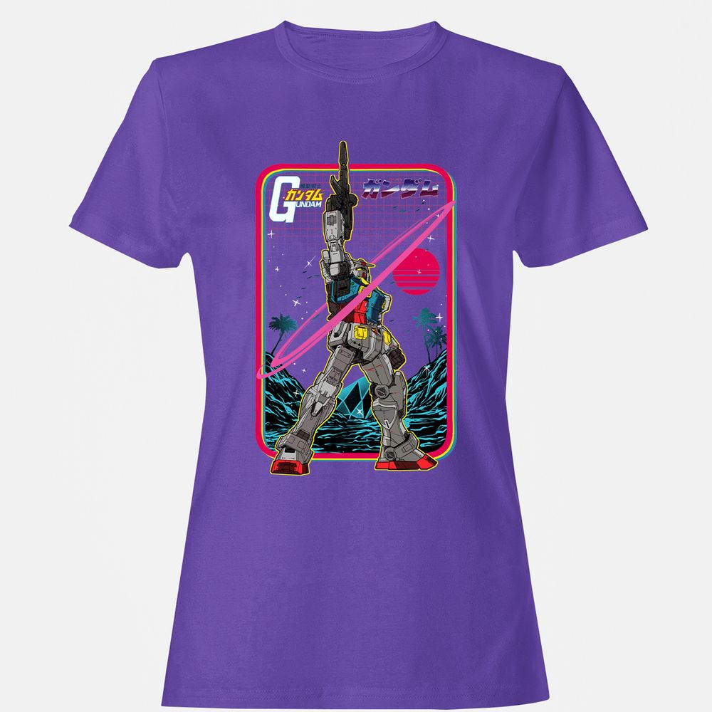 Women's T-Shirt - 3TJU6KGD - Purple - 12