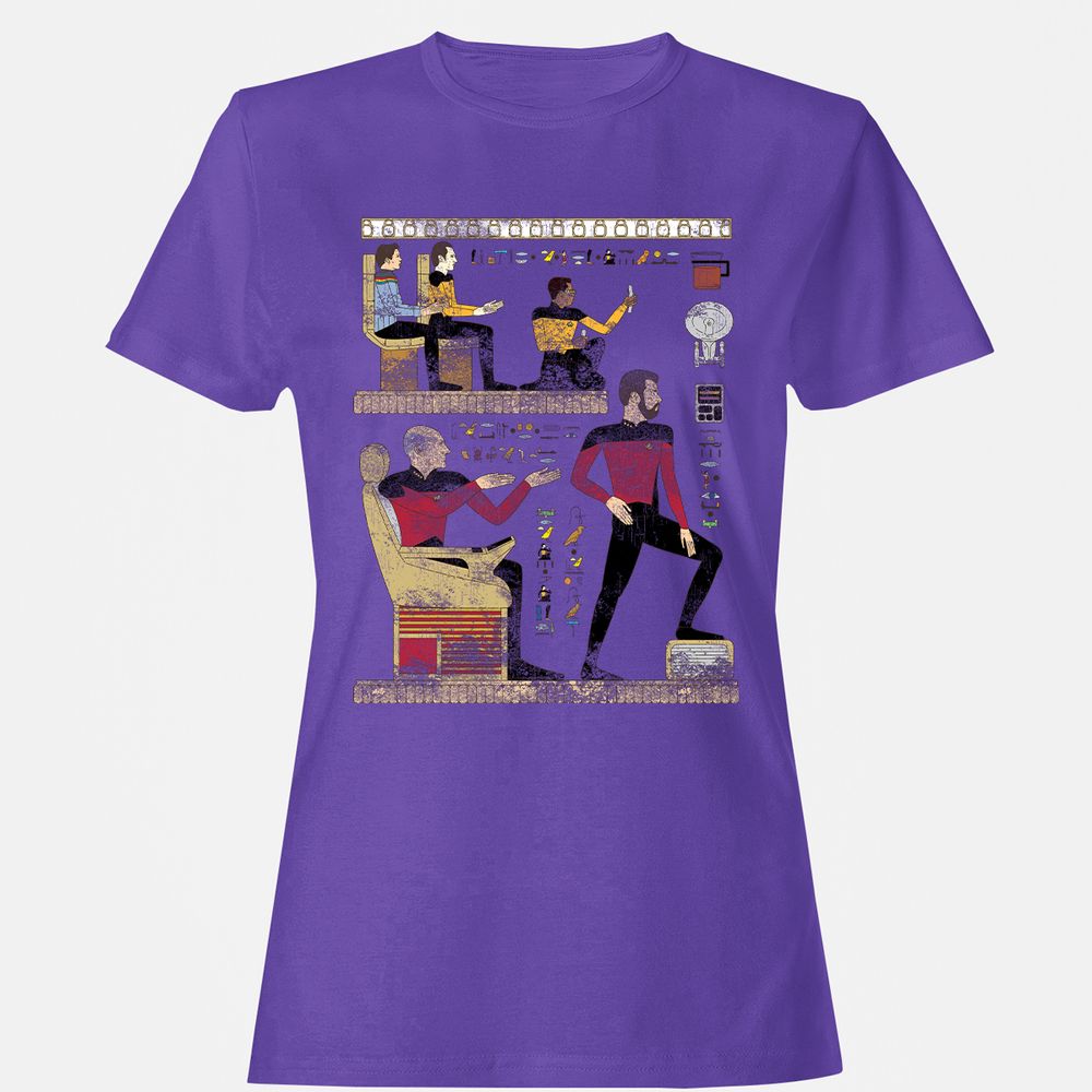 Women's T-Shirt - TZJ6H45T - Purple - 12