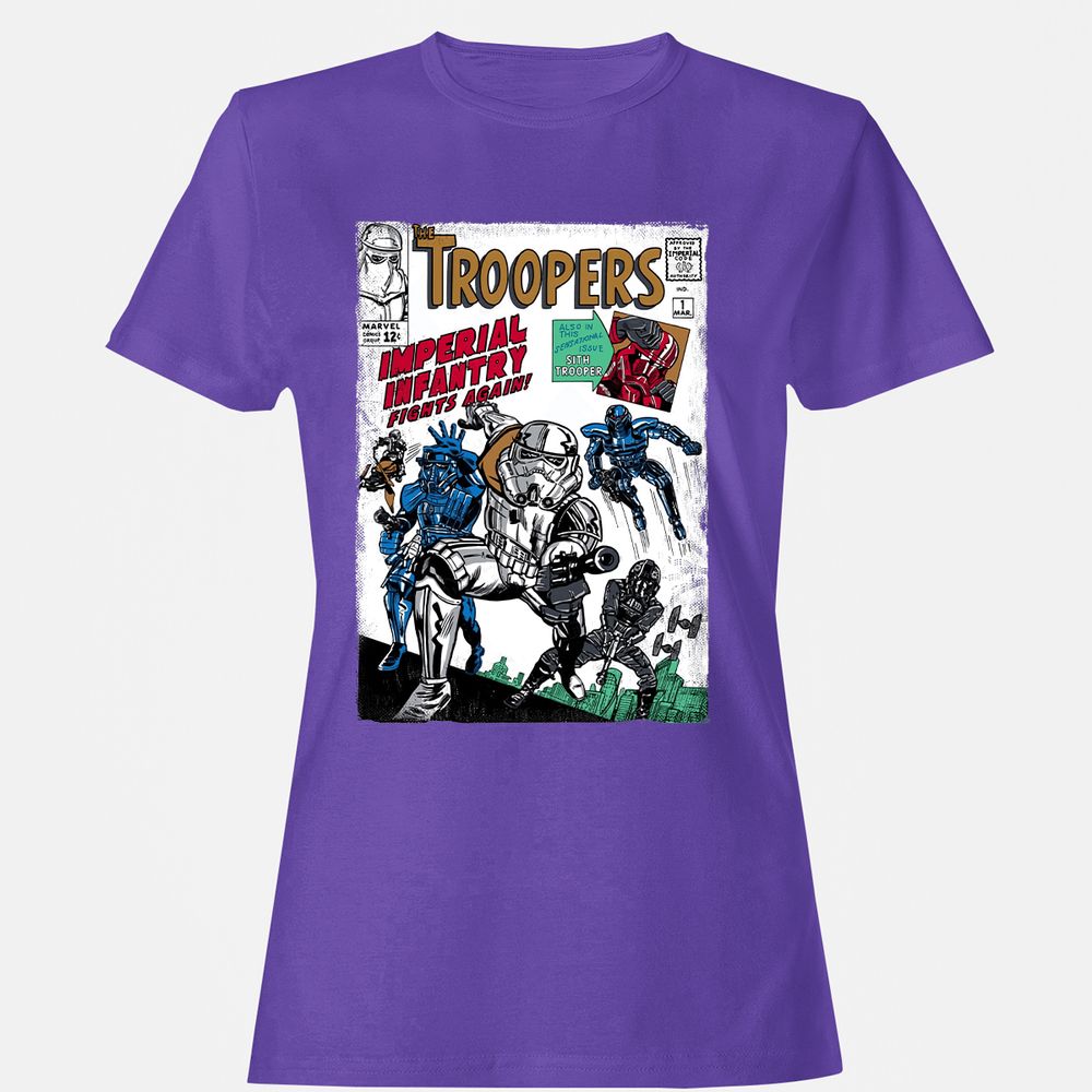 Women's T-Shirt - 2X82ASSM - Purple - 12