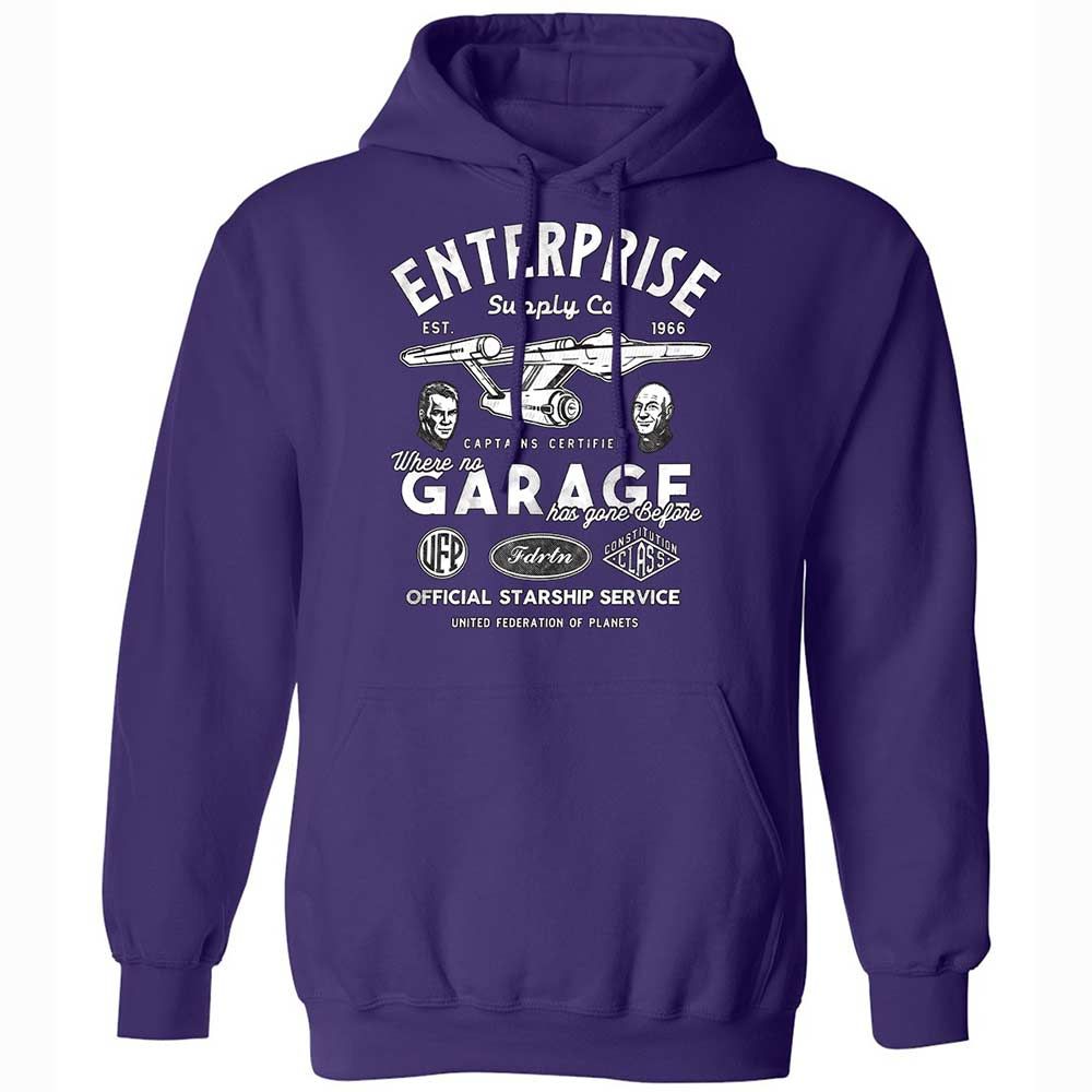 Classic Unisex Hoodie - XW9NVRXA - Purple - 12