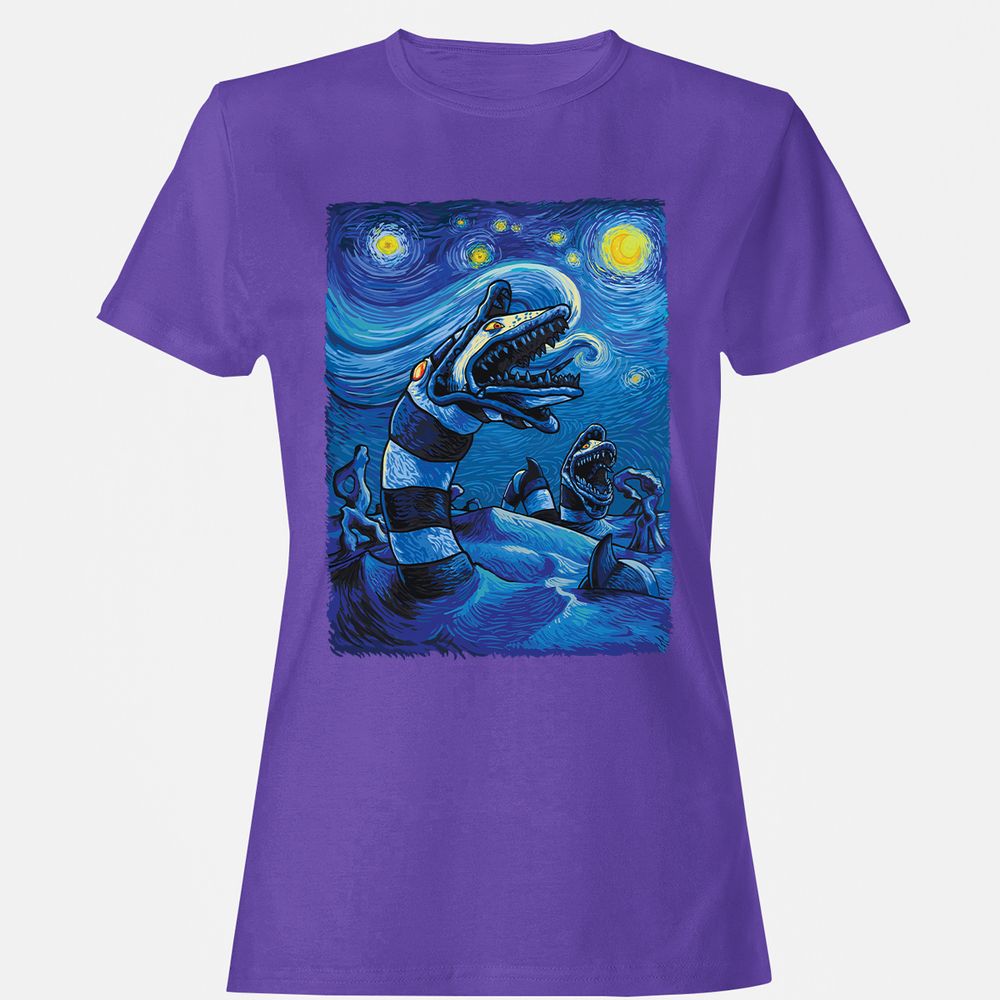 Women's T-Shirt - XZ2S4ESV - Purple - 12