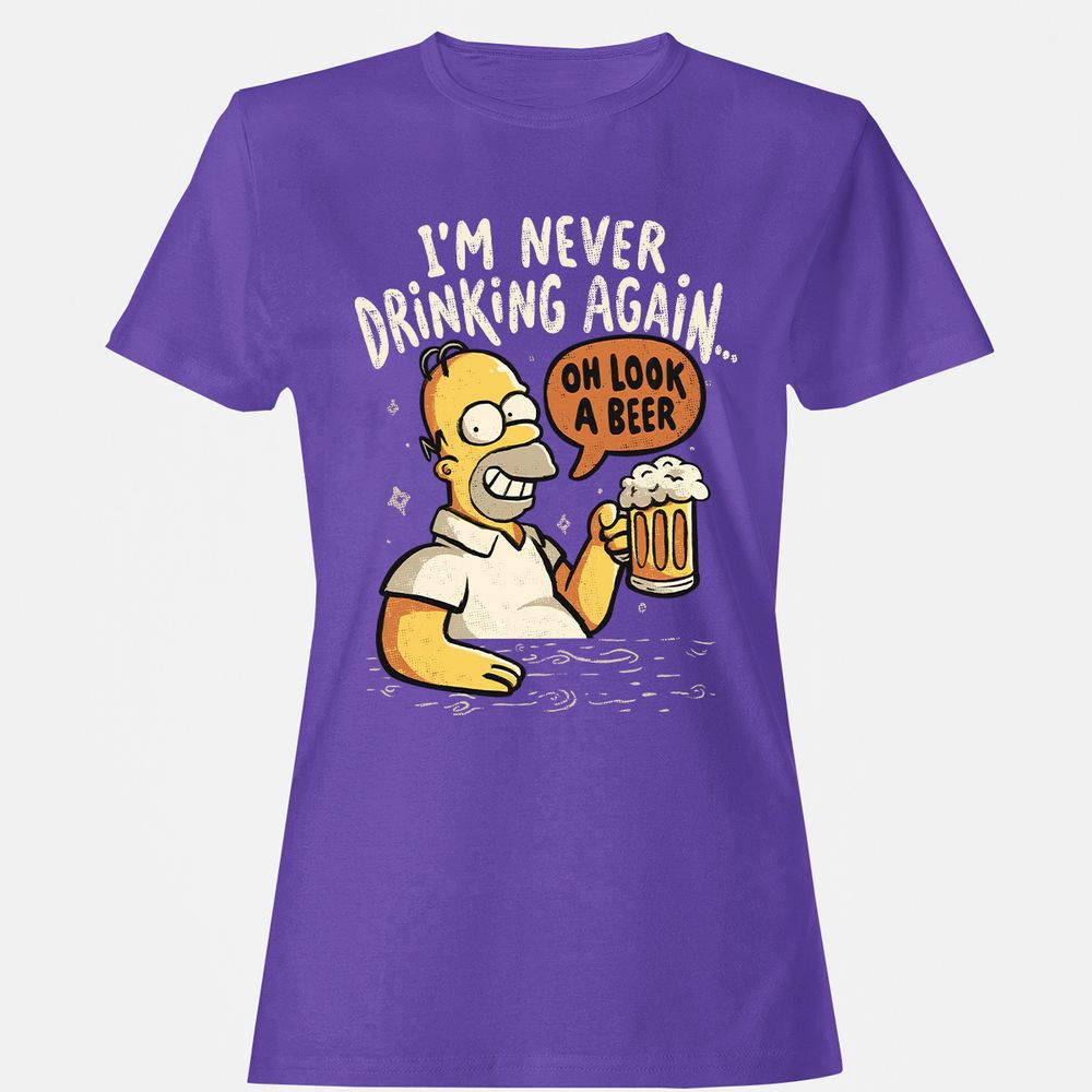 Women's T-Shirt - 17XPW72U - Purple - 12