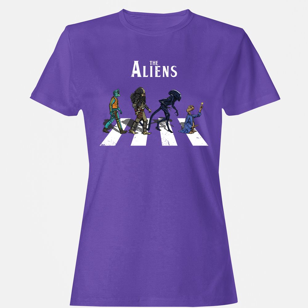 Women's T-Shirt - 9W8BX67G - Purple - 12