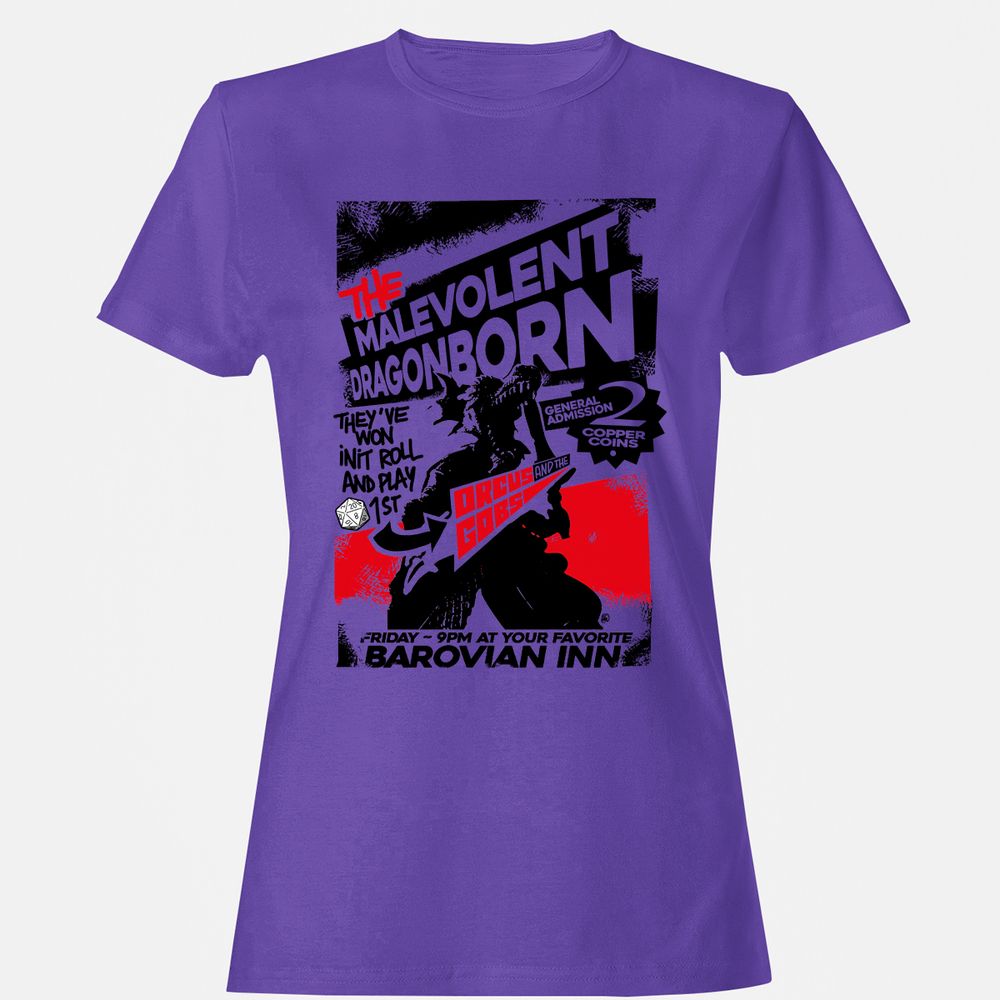 Women's T-Shirt - GBNY8BFQ - Purple - 12