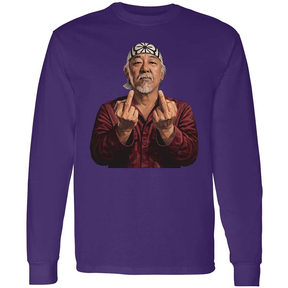 Long Sleeve T-Shirt - E5JKNUR6 - Purple - 12