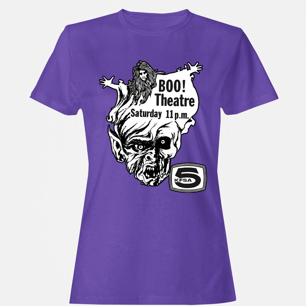 Women's T-Shirt - K5X9P1D4 - Purple - 12