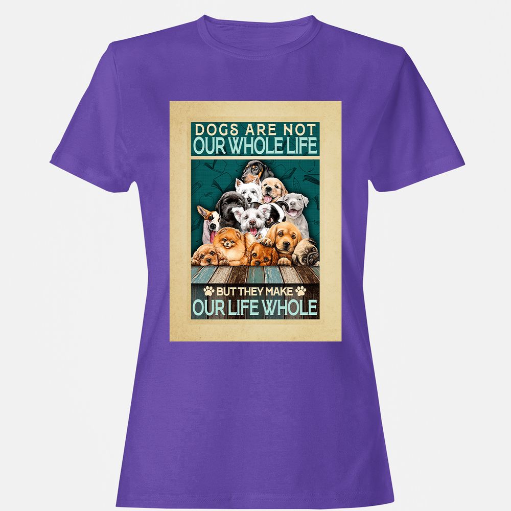 Women's T-Shirt - AA5X1KF2 - Purple - 12