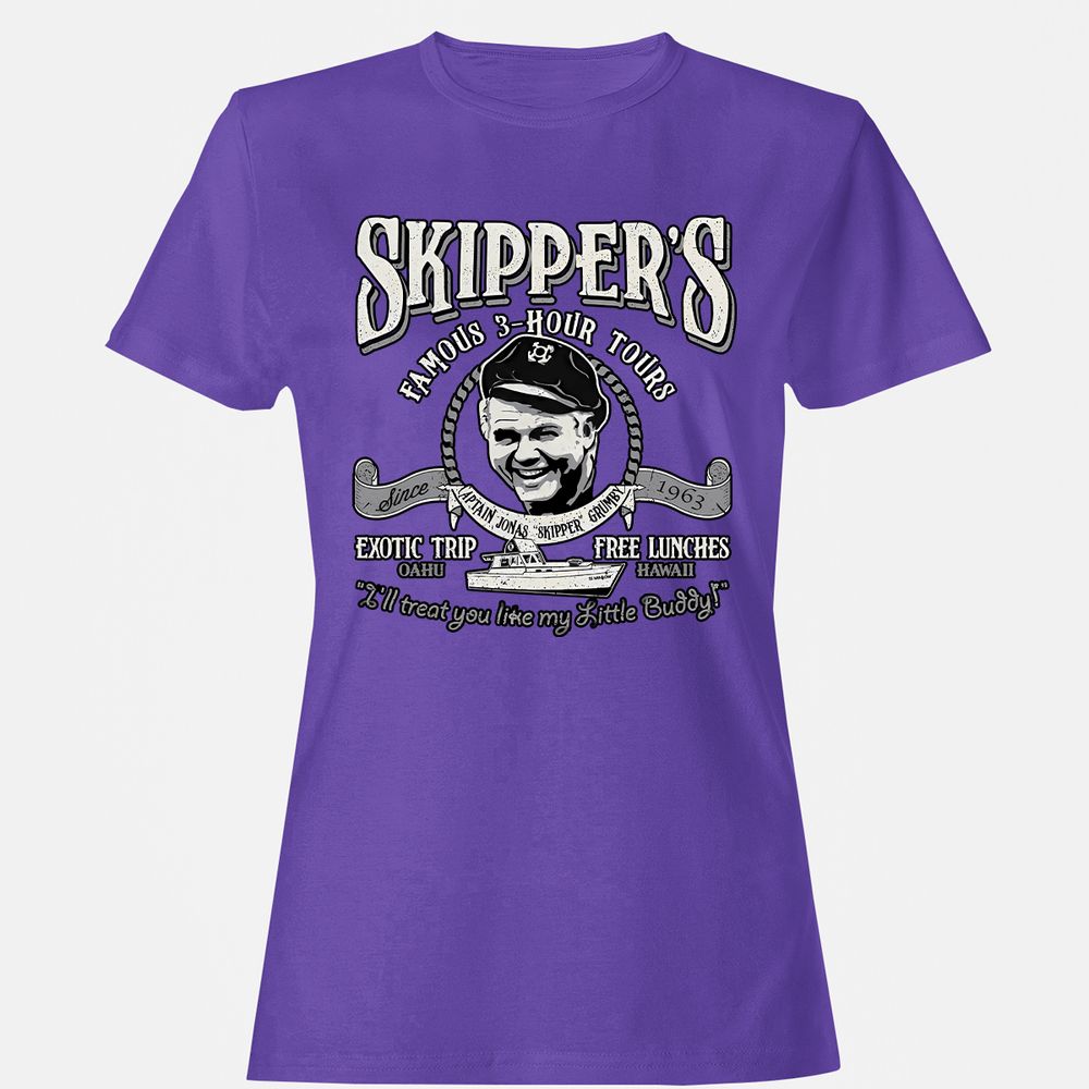 Women's T-Shirt - C7PJDB8A - Purple - 12