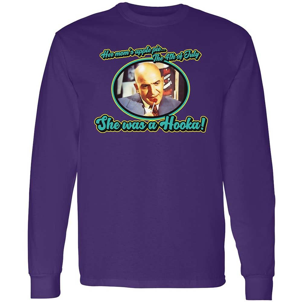 Long Sleeve T-Shirt - LJNX5168 - Purple - 12