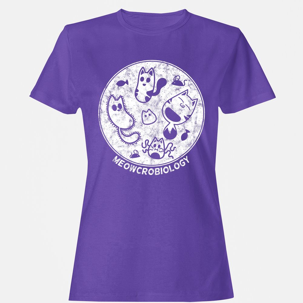 Women's T-Shirt - KJ65BDQJ - Purple - 12
