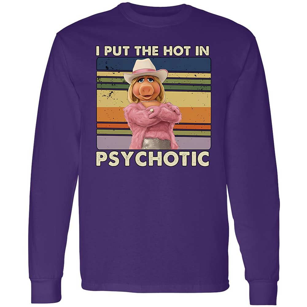 Long Sleeve T-Shirt - T468ZKCZ - Purple - 12