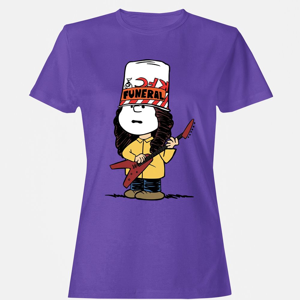 Women's T-Shirt - QH7PCTP9 - Purple - 12