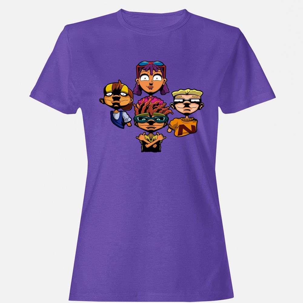 Women's T-Shirt - 6LV52FGY - Purple - 12