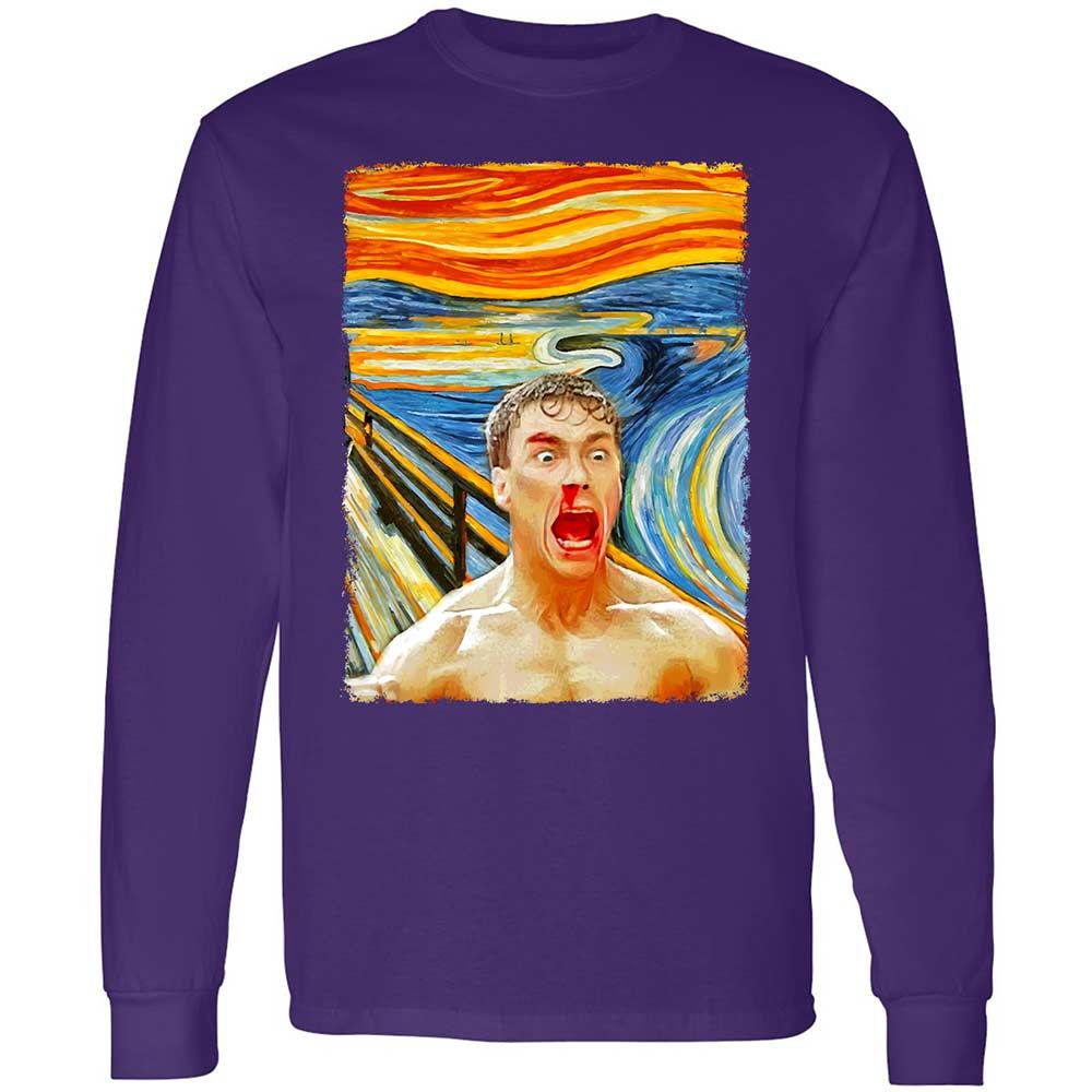 Long Sleeve T-Shirt - 6UE4ZX51 - Purple - 12