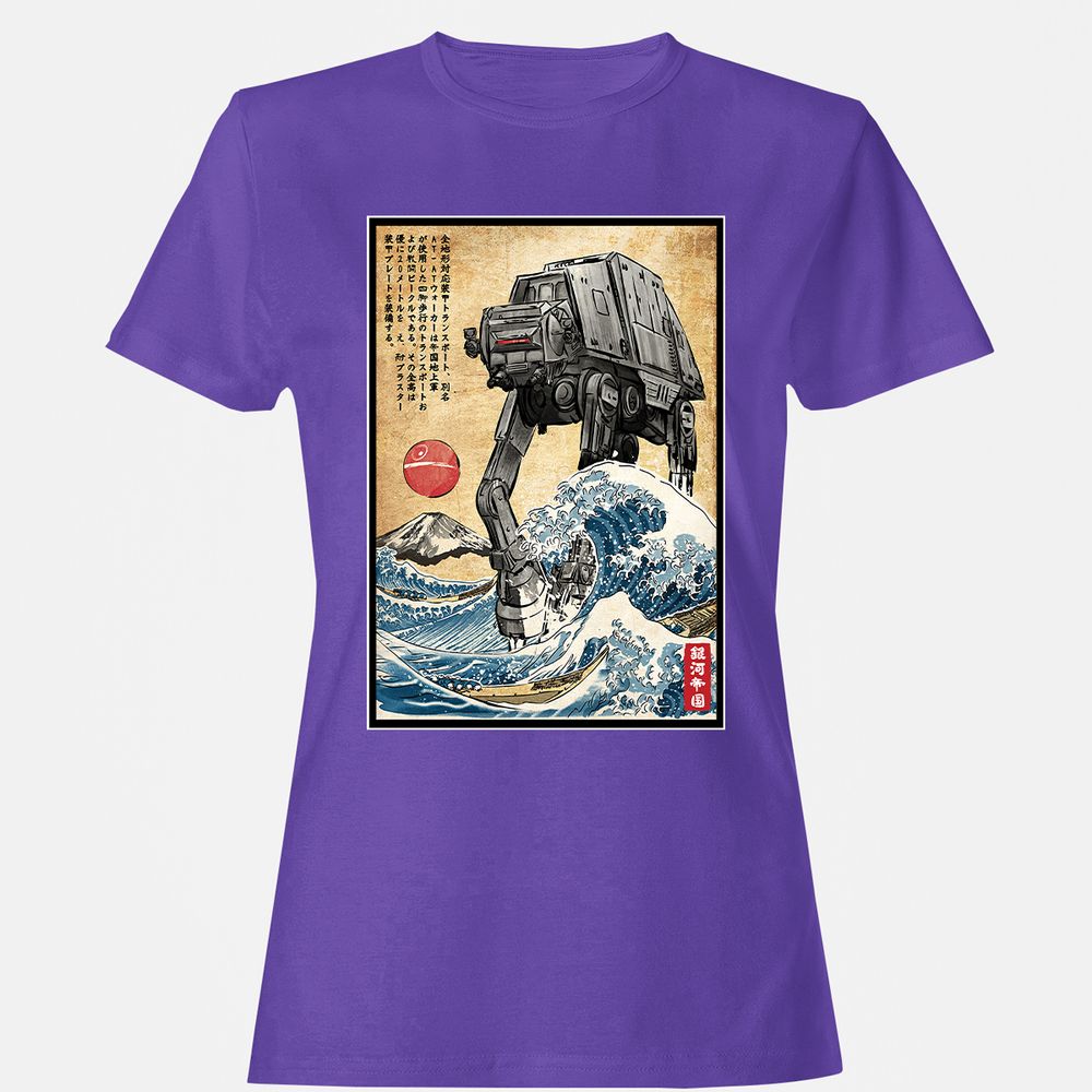 Women's T-Shirt - ACSTQM7W - Purple - 12