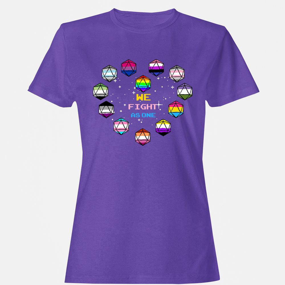 Women's T-Shirt - UMENRJT3 - Purple - 12