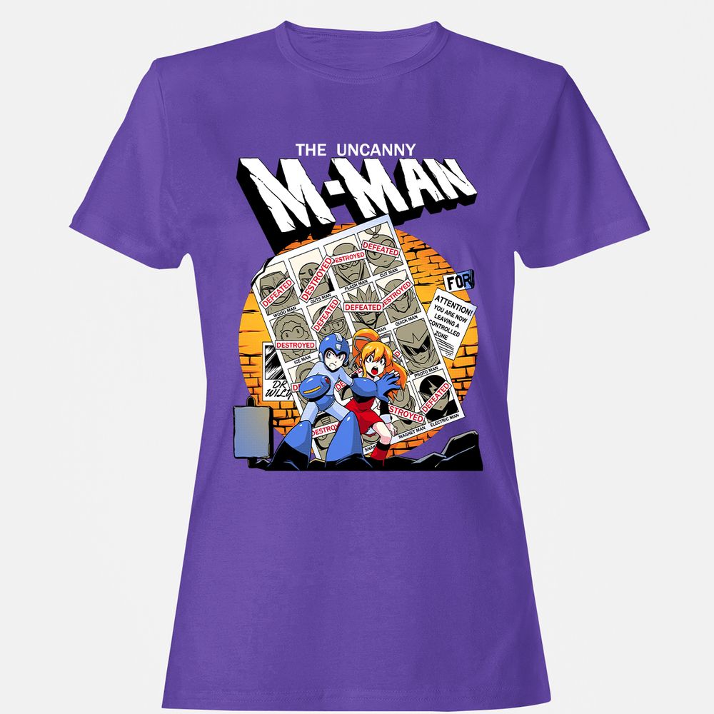 Women's T-Shirt - KY8UN2QR - Purple - 12