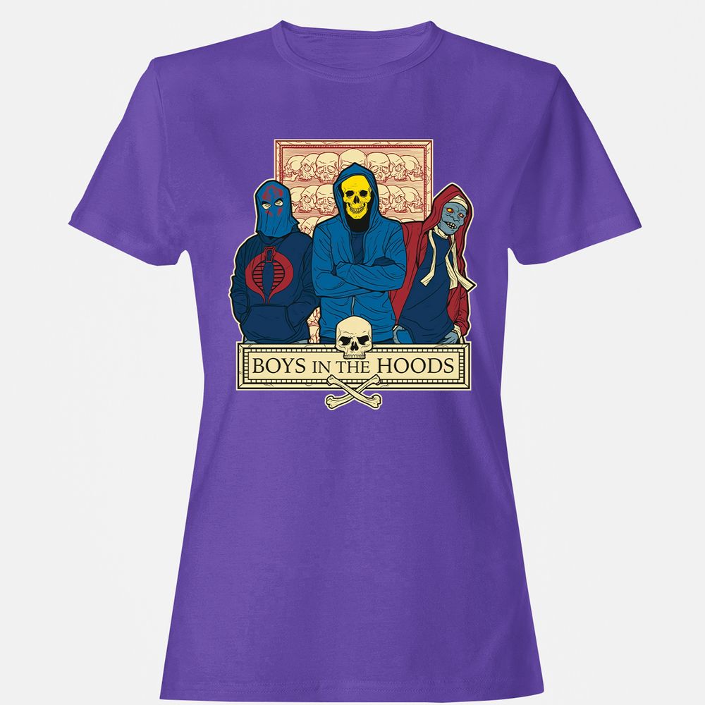 Women's T-Shirt - NHBQXFAX - Purple - 12